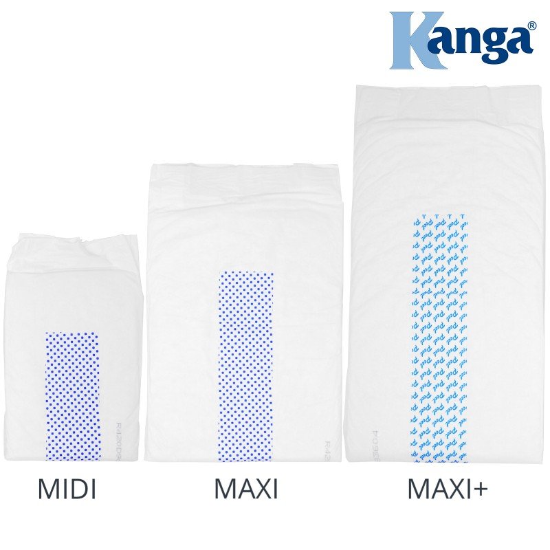Kanga® Classic Disposable Rectangular Incontinence Pads | Maxi Kanga® Classic Disposable Rectangular Incontinence Pads | Maxi
