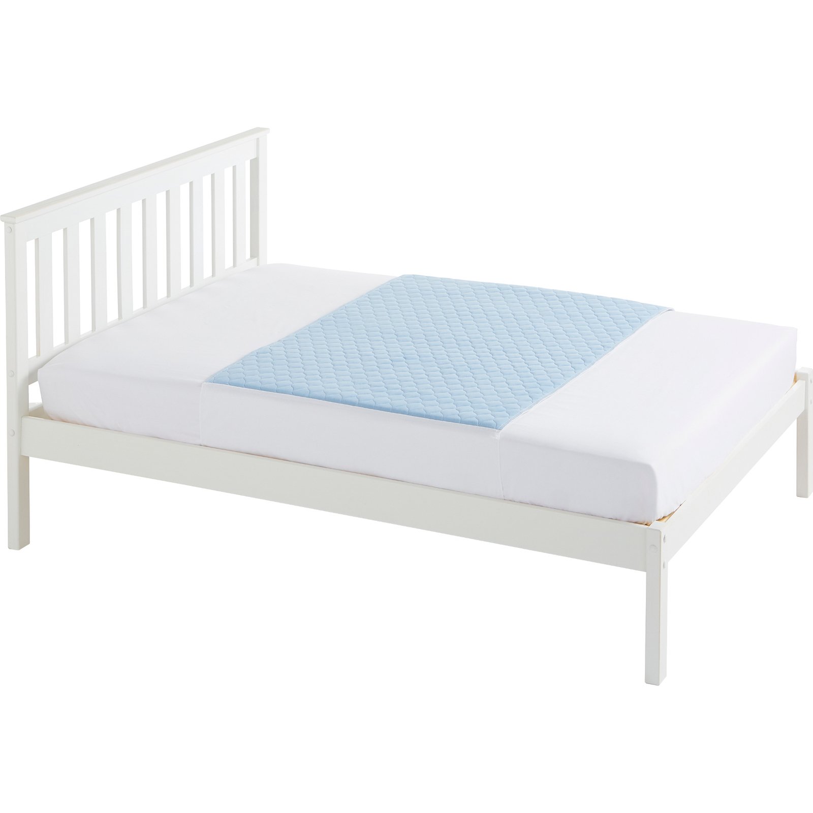 Double Bed 139x91cm Blue